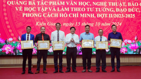 Hiệu quả trong học tập và làm theo Bác  ở Đảng bộ tỉnh Kiên Giang
