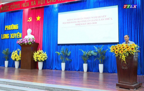 Phường Long Xuyên triển khai đồng bộ các khâu đột phá, hướng đến đô thị văn minh, hiện đại, nghĩa tình